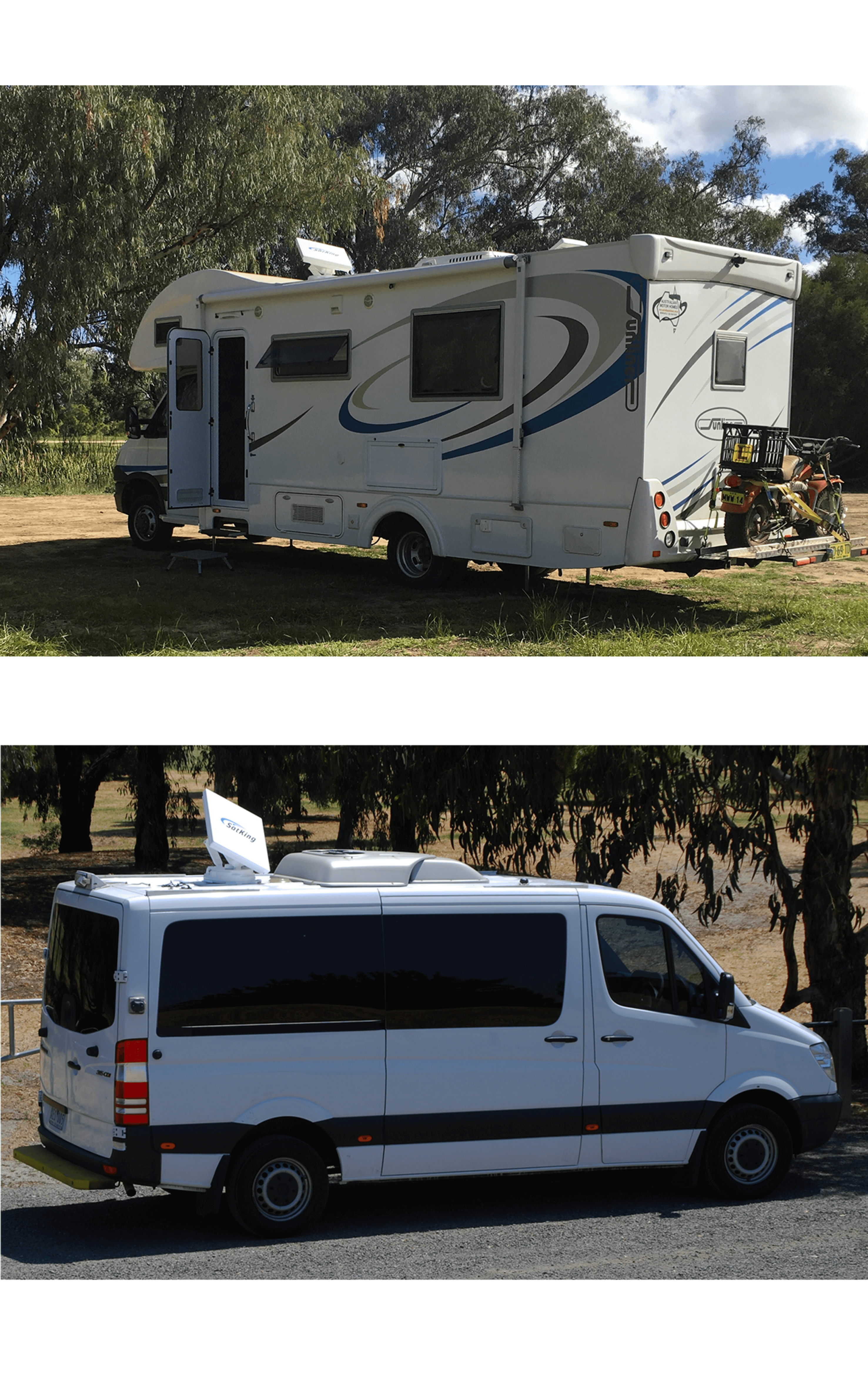 automatic satellite tv installment